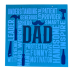 Describing Dad Sign