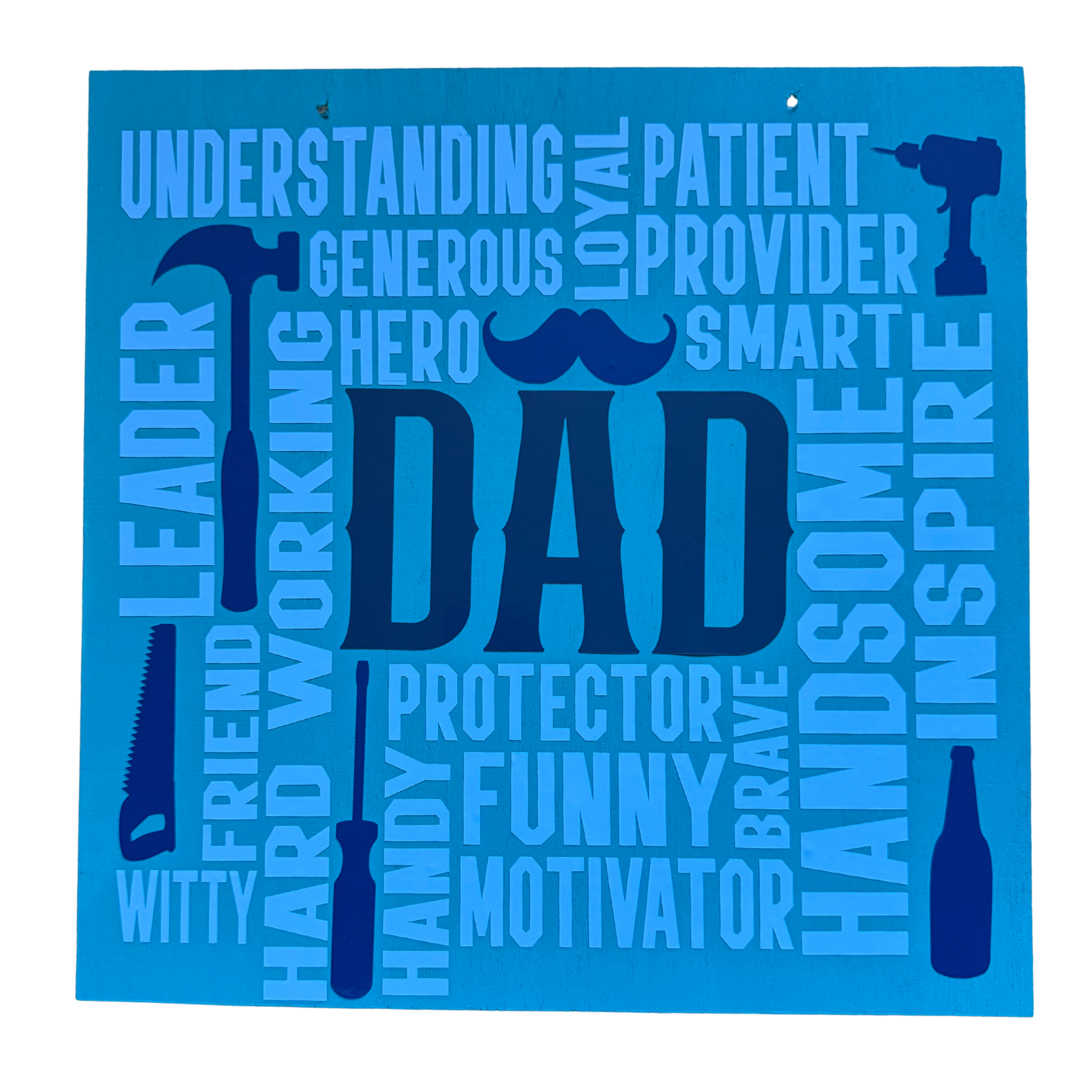 Describing Dad Sign