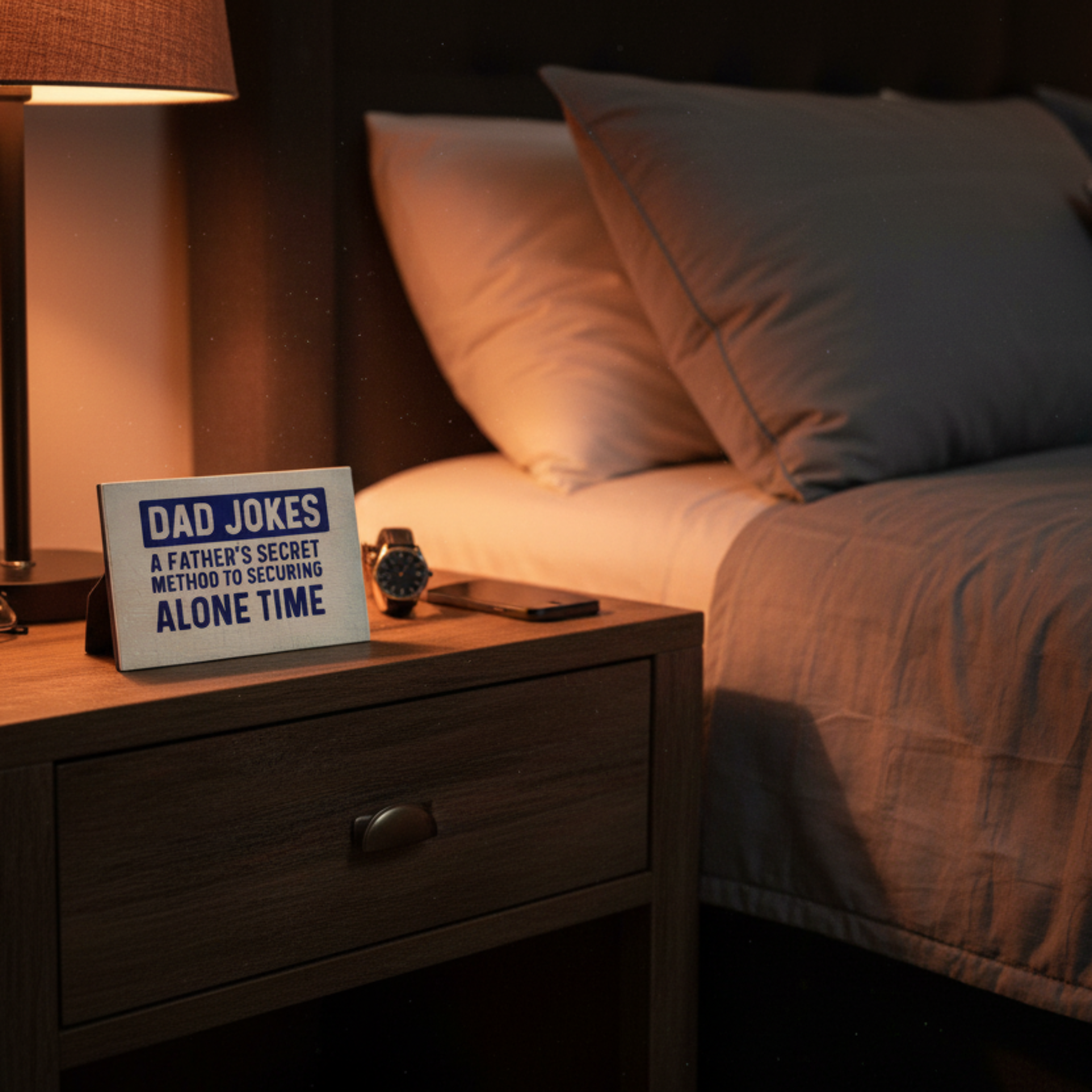 Dad Jokes: A Father's Secret Method to Securing Alone Time Sign