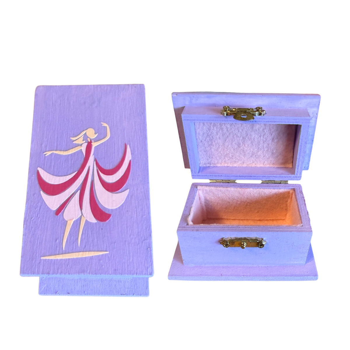 Beautiful Dancer Trinket Box