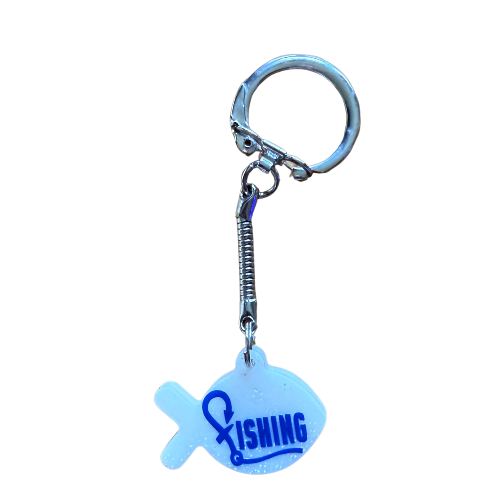 Resin Fish Keychain