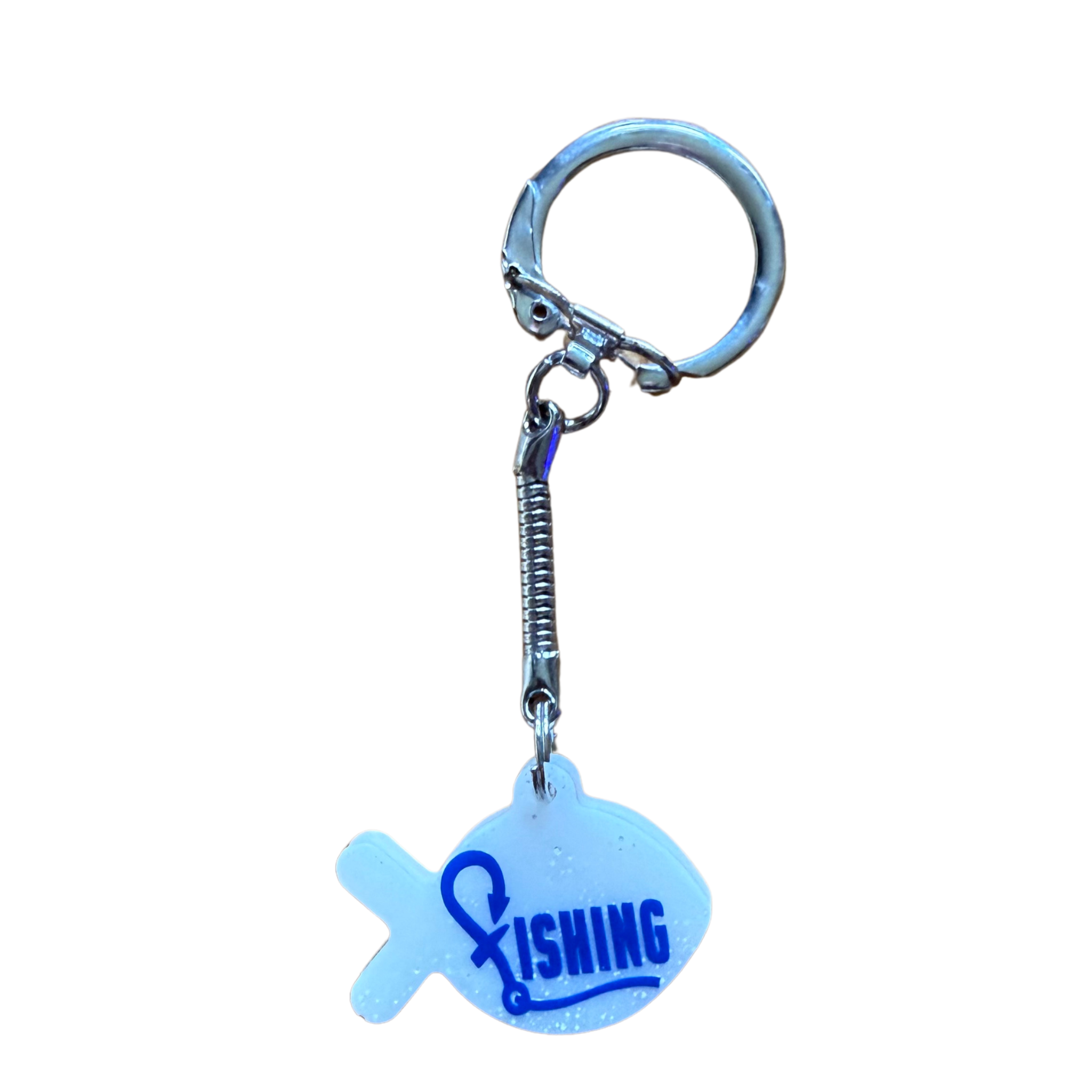 Resin Fish Keychain