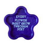 4 Inch Flower Shaped Resin Coaster