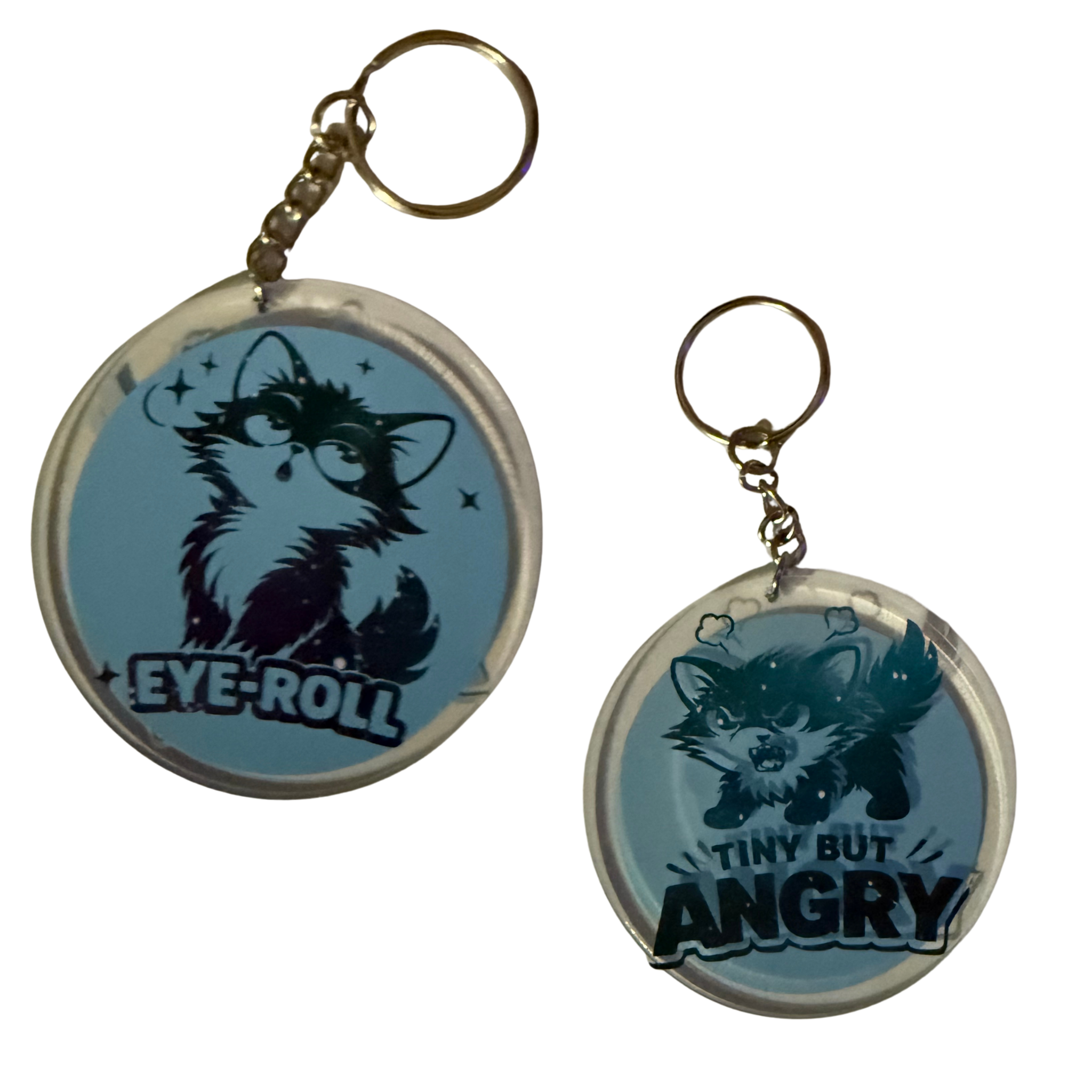 Round Acrylic Keychain