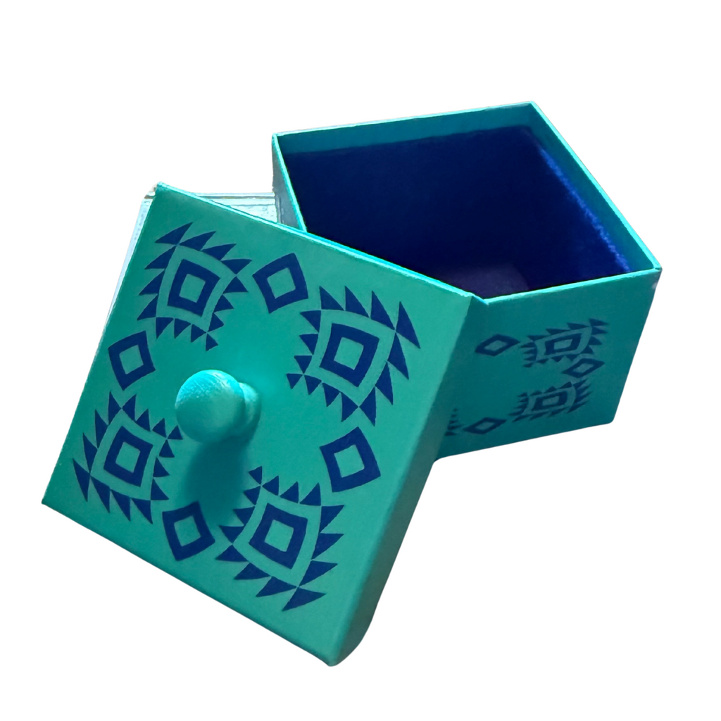Square Geometric Trinket Box
