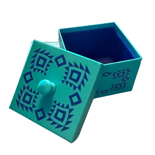 Square Geometric Trinket Box