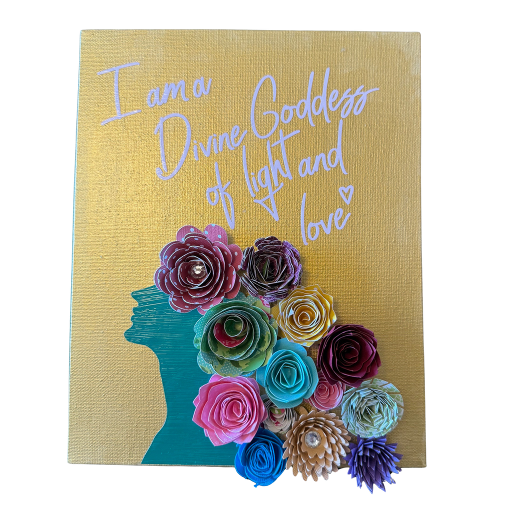 Bloom Like a Goddess Painting