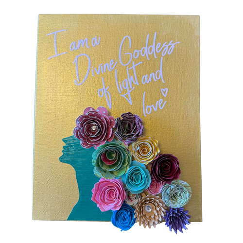 Bloom Like a Goddess Painting