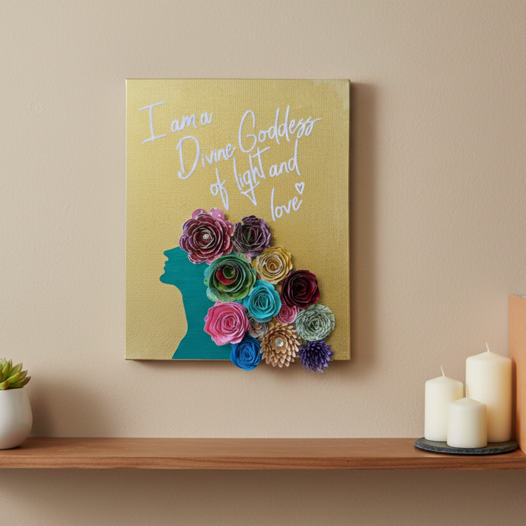 Bloom Like a Goddess Painting