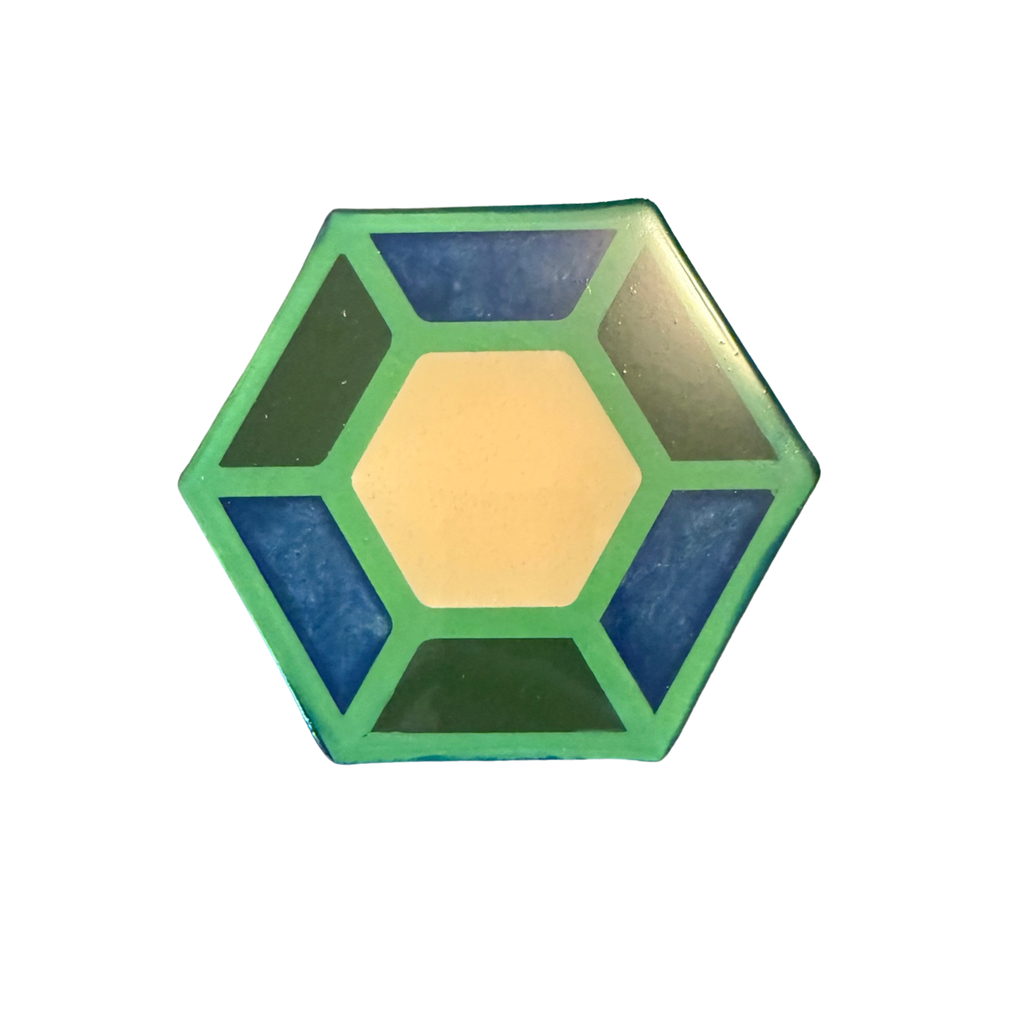 Blue Green Trivet