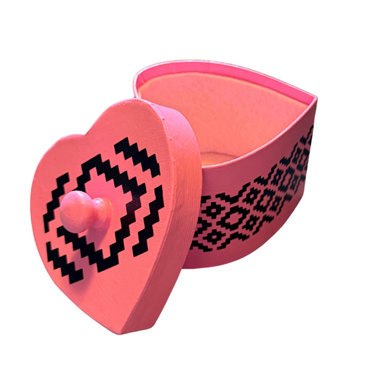Heart Shaped Trinket Box