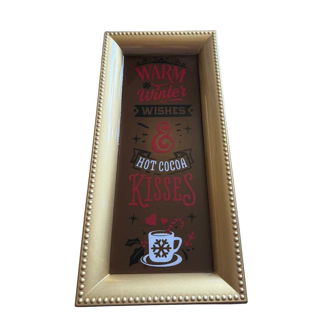 Winter Decorative Tray