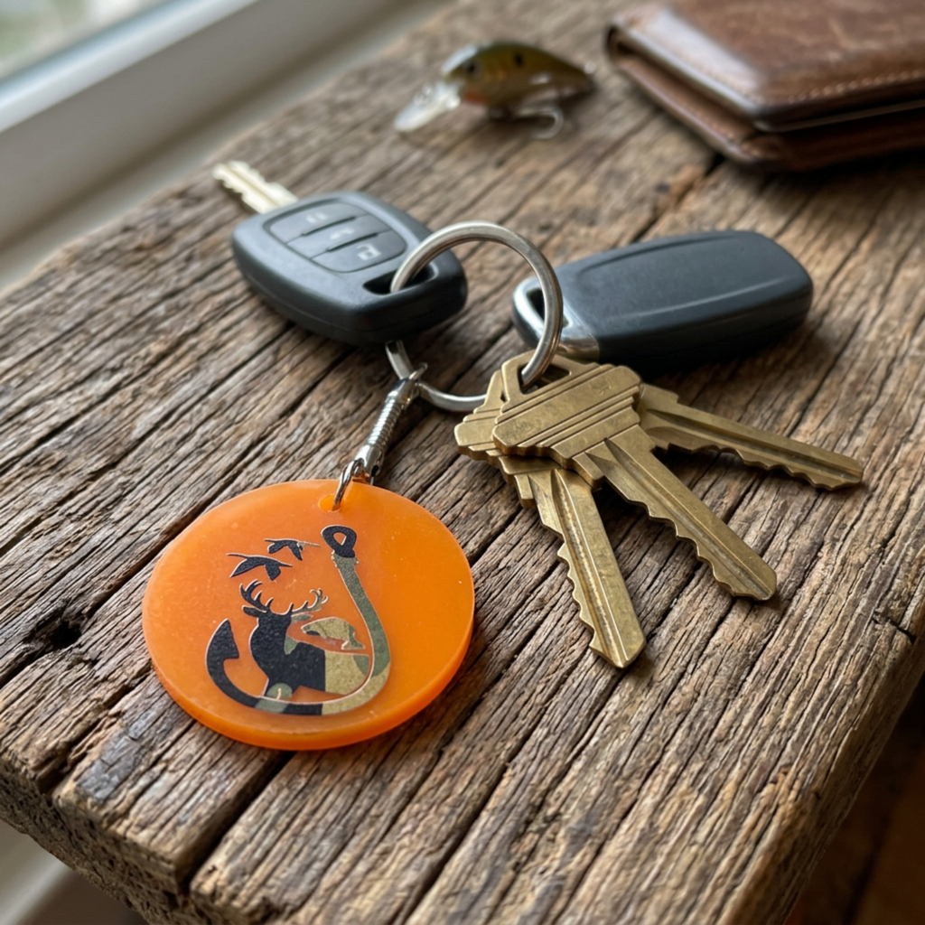 Hunting & Fishing Keychain