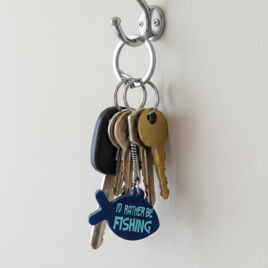 Resin Fish Keychain
