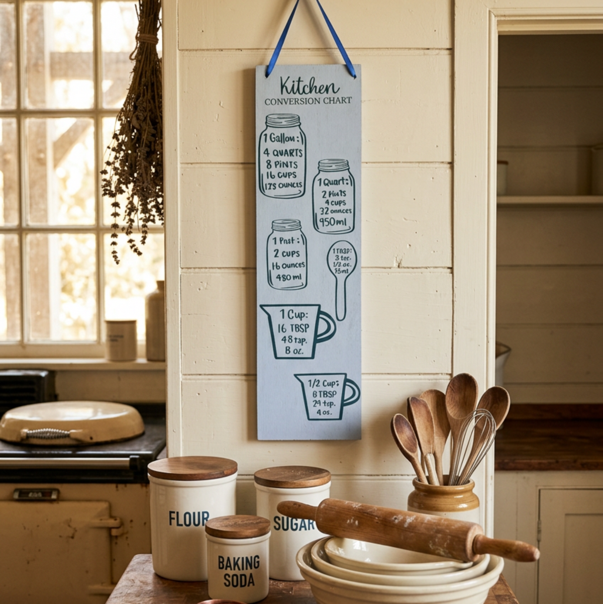 Kitchen Conversions Sign