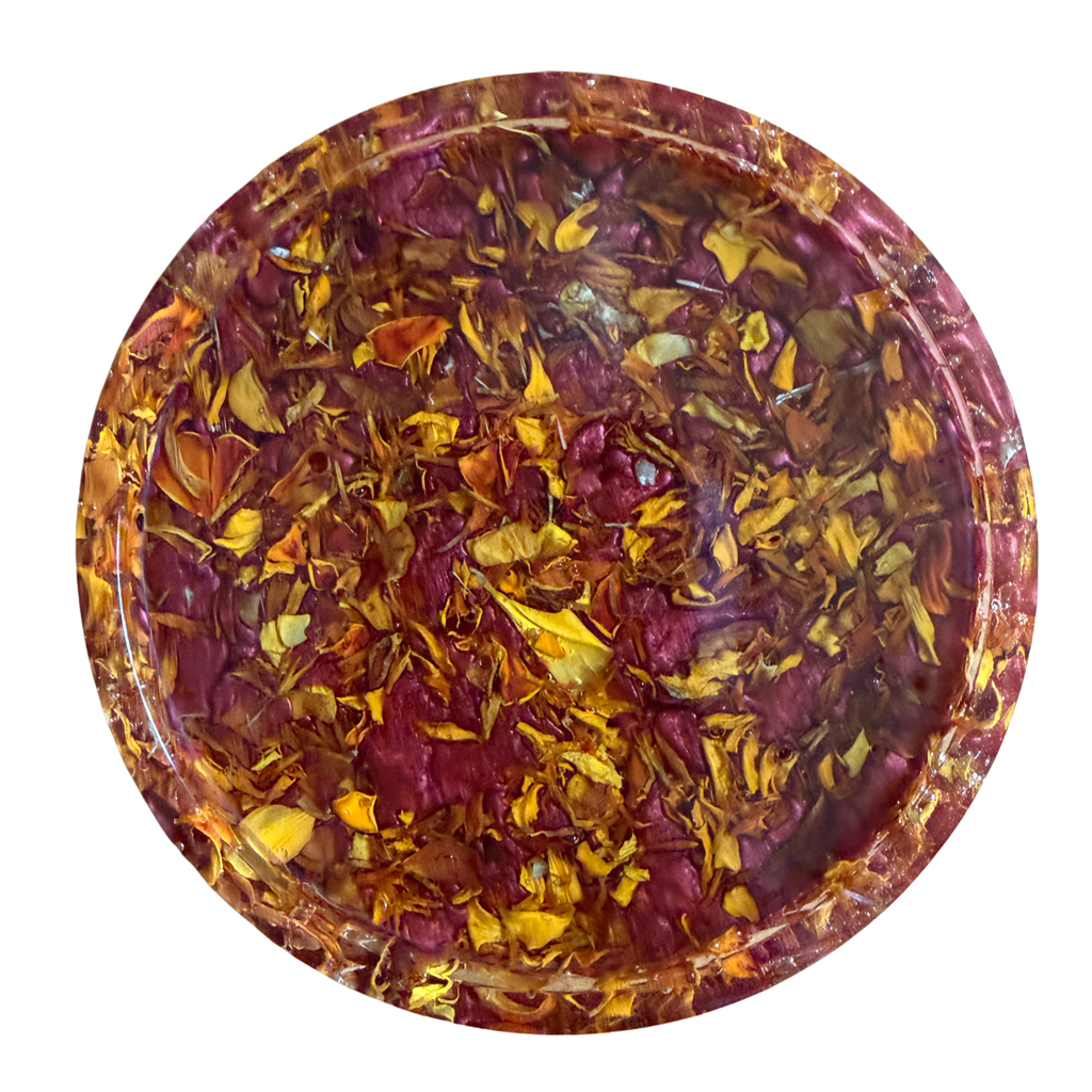 4 Inch Round Resin Coaster