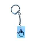 Small Rectangular Resin Keychain