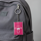 Rectangular Acrylic Keychain