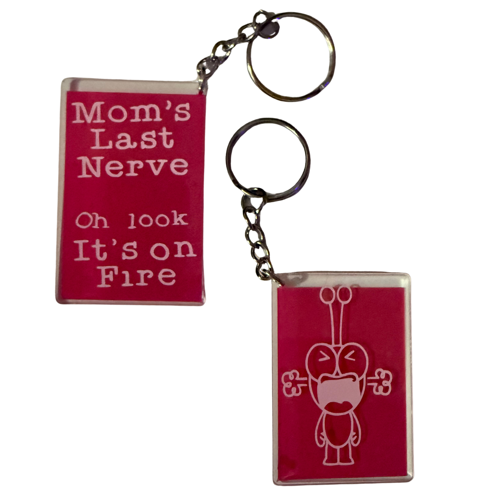 Rectangular Acrylic Keychain