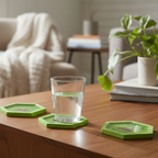 Morning Glory Coasters Set of 4