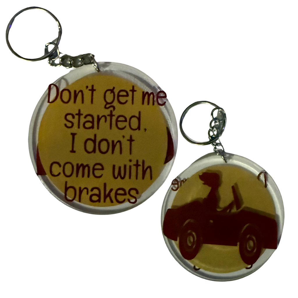 Round Acrylic Keychain
