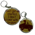 Round Acrylic Keychain