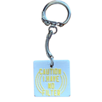 Square Resin Keychain
