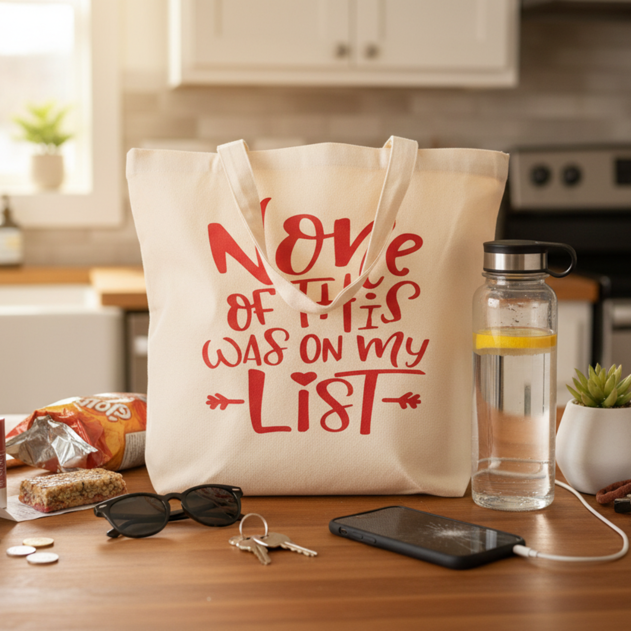 None of This Was On My List Tote