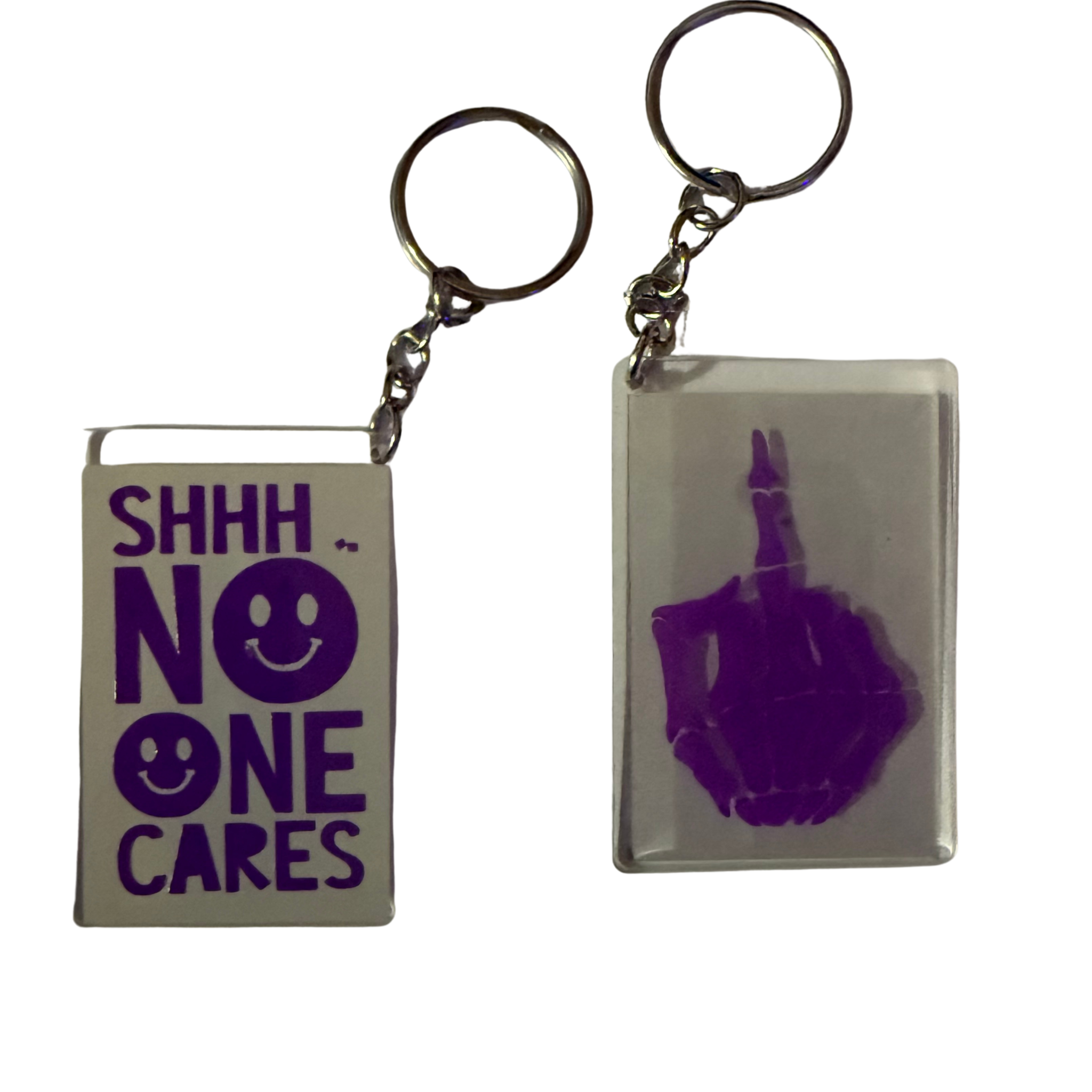 Rectangular Acrylic Keychain