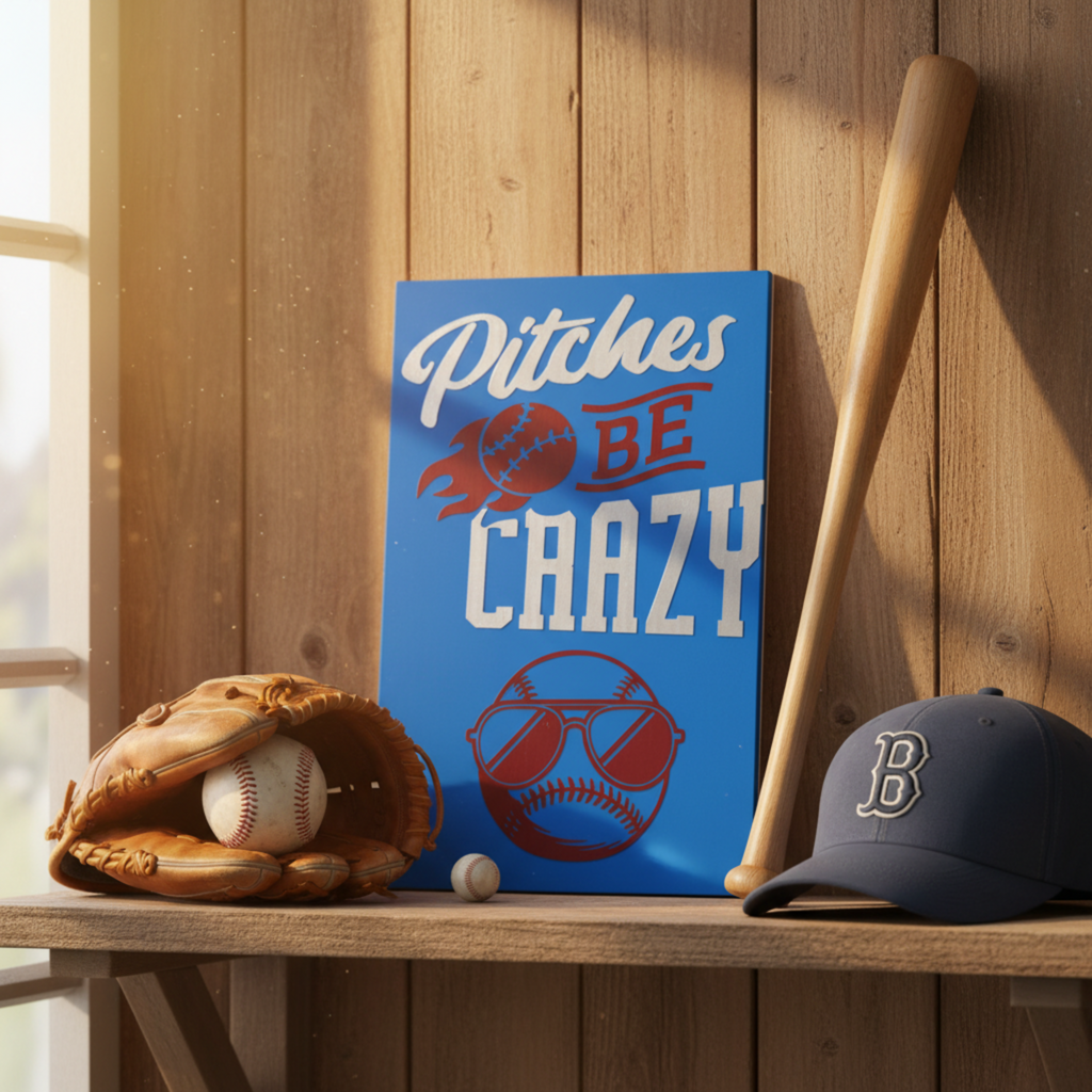 Pitches Be Crazy Sign