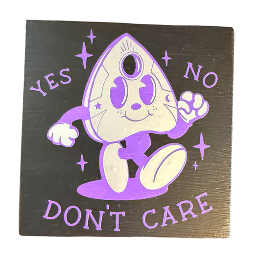 Yes, No, Don't Care Sign