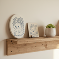 Porcupine and Flowers Sign