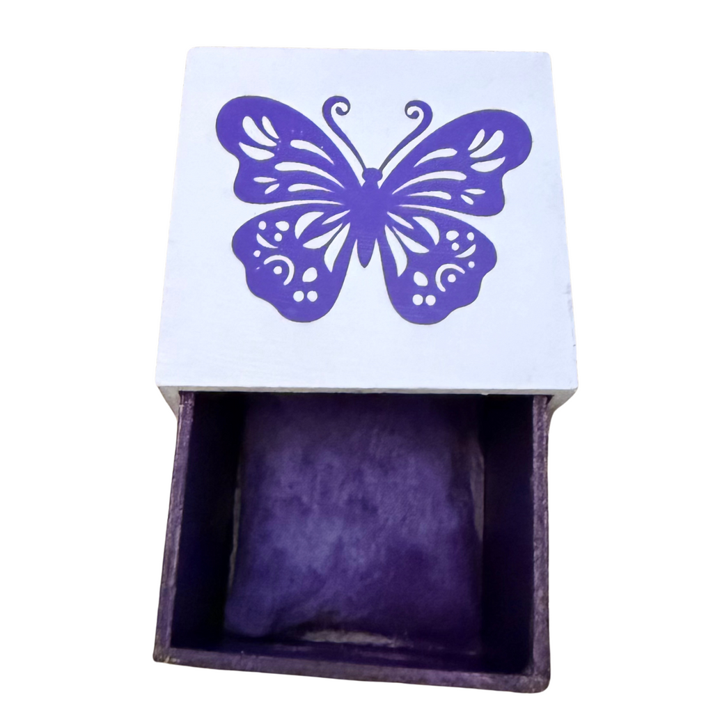 Butterfly Trinket Cube