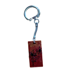 Small Rectangular Resin Keychain