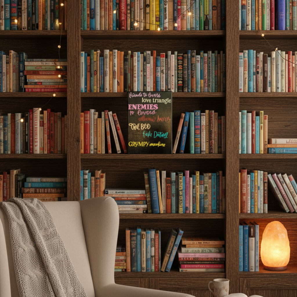 Romance Book Variety Sign