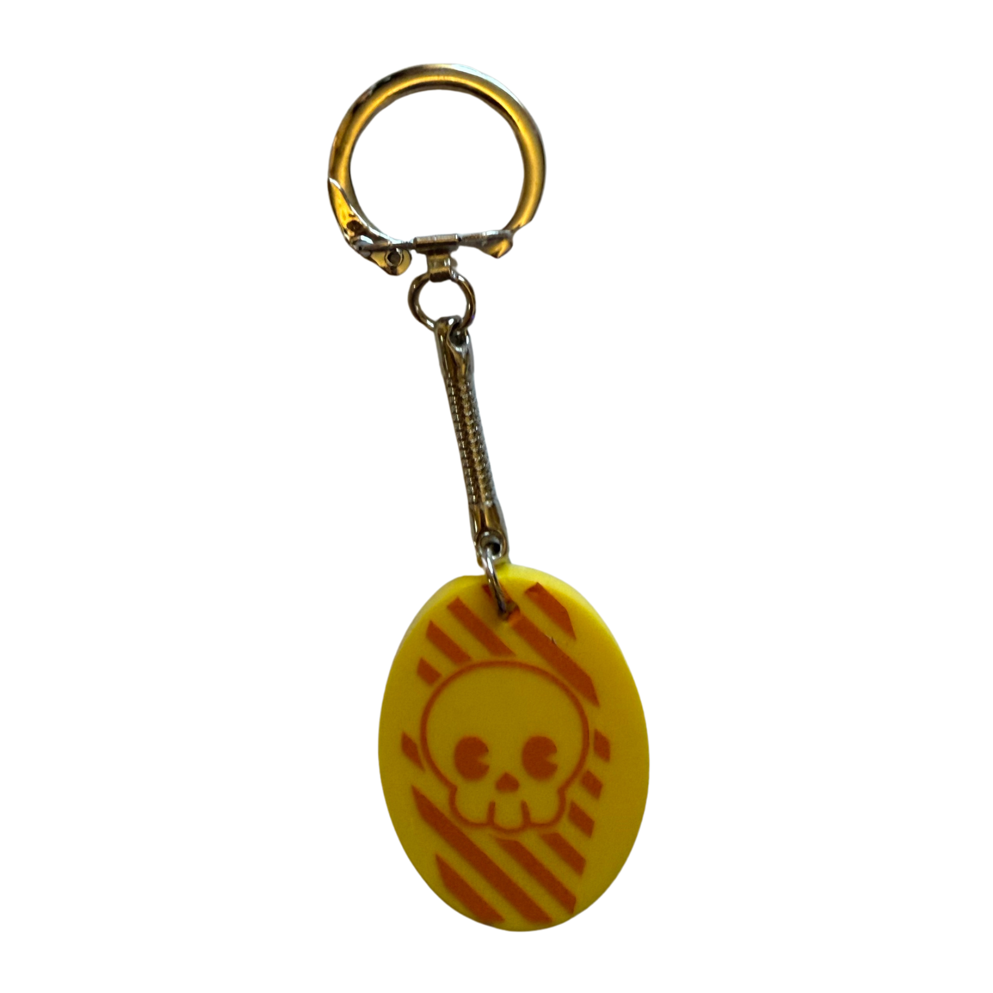 Oval Resin Keychain