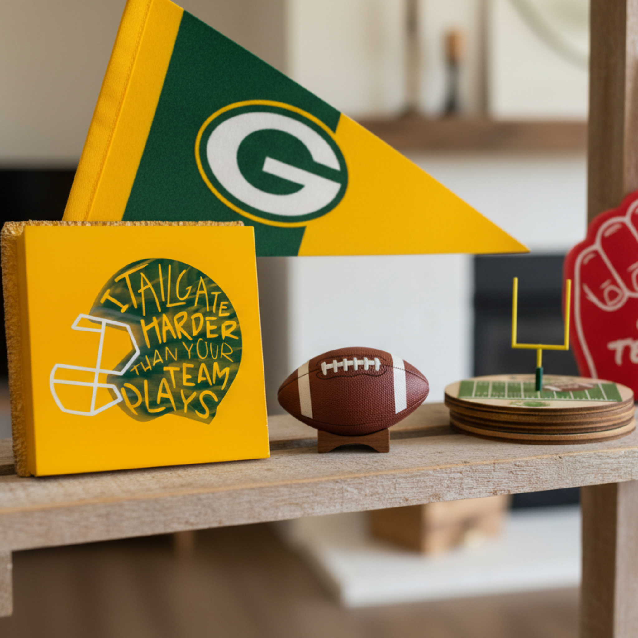 I Tailgate Harder Than Your Team Plays Sign