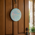 Pastel Floral Welcome Sign