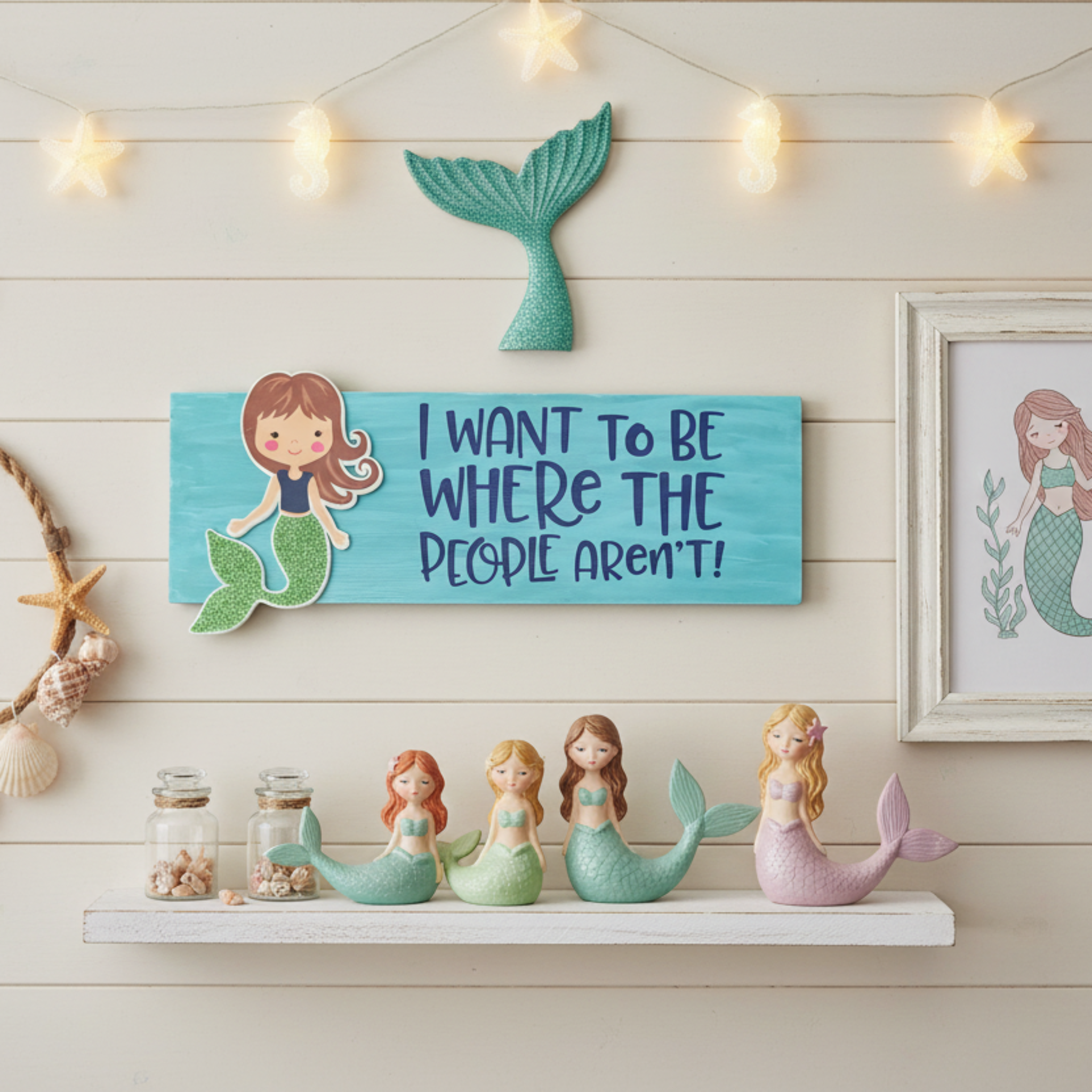 I Want To Be Where the People Aren’t! Sign