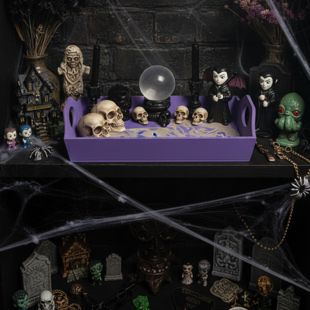 Zombie Girl Trinket Tray
